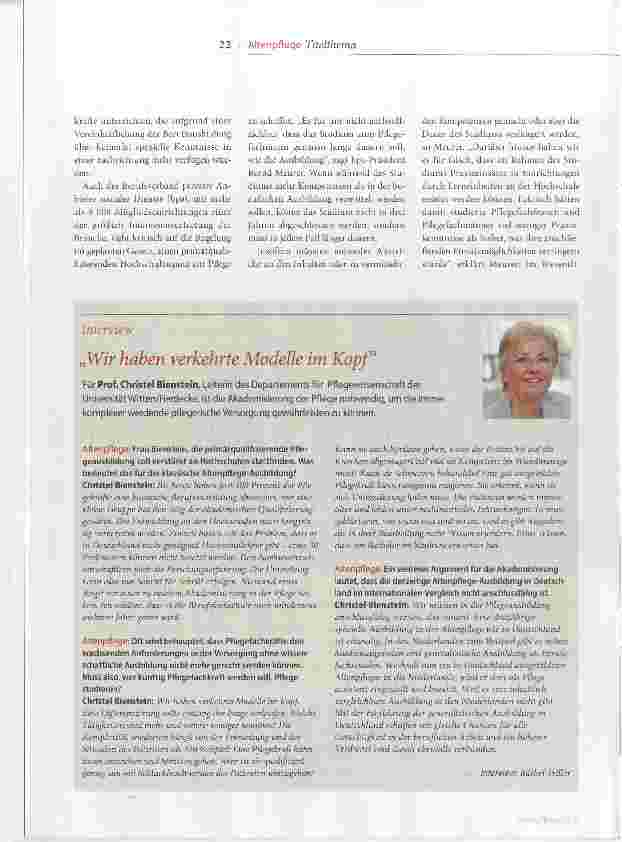 Vorschauseite 5: Vom Hörsaal ins Heim
