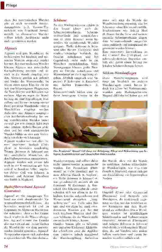 Vorschauseite 3: Nur Zusammenspiel der Wundversorgung bringt Erfolg