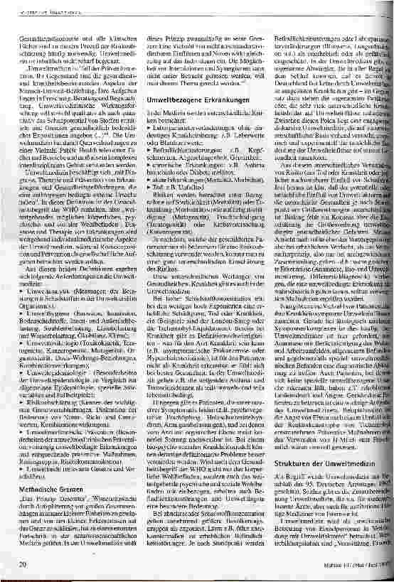 Vorschauseite 3: Was ist Umweltmedizin?
