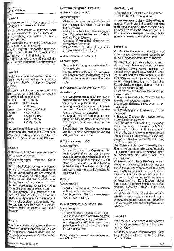 Vorschauseite 2: Umwelthygiene in der Krankenpflegeausbildung 1. Teil