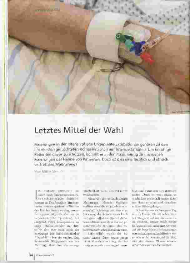 Vorschauseite 1: Letztes Mittel der Wahl