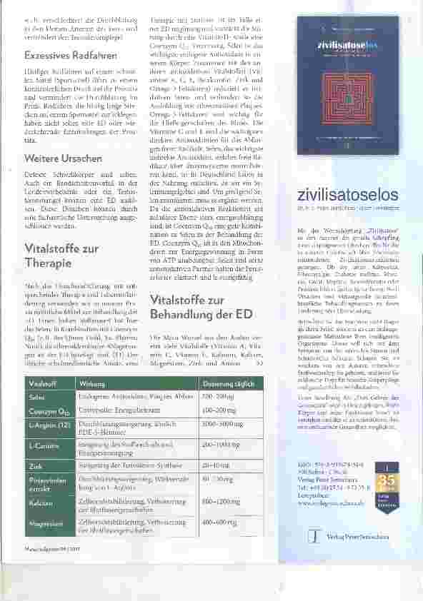 Vorschauseite 2: Erektile Dysfunktion