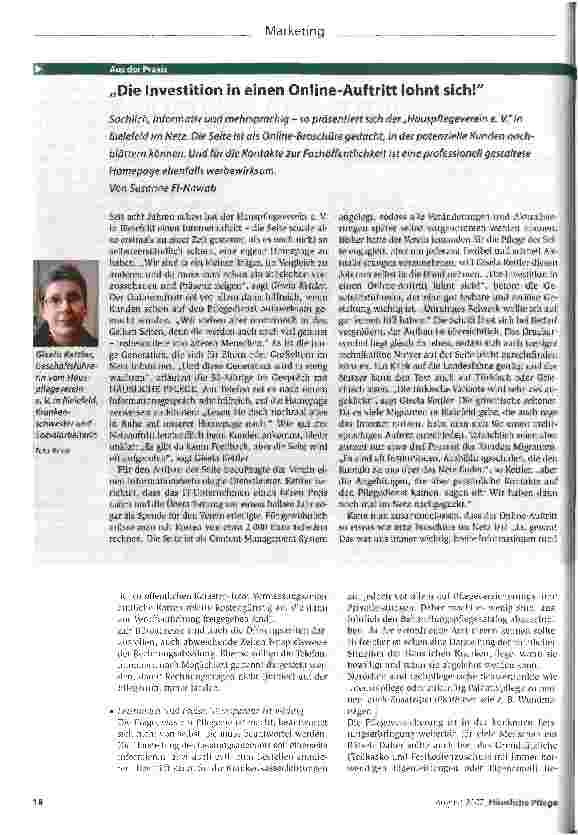 Vorschauseite 3: Zeigen Sie Präsenz im Netz!