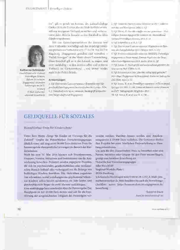 Vorschauseite 4: Drehscheiben des Engagements