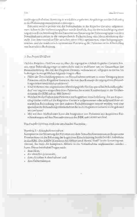 Vorschauseite 4: AUS DER PRAXIS Menschen mit Demenz im Krankenhaus Wie das Robert-Bosch-Krankenhaus Stuttgart der Herausforderung begegnet