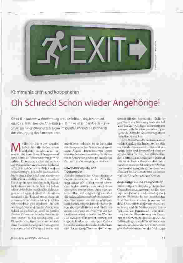 Vorschauseite 1: Oh Schreck! Schon wieder Angehörige!