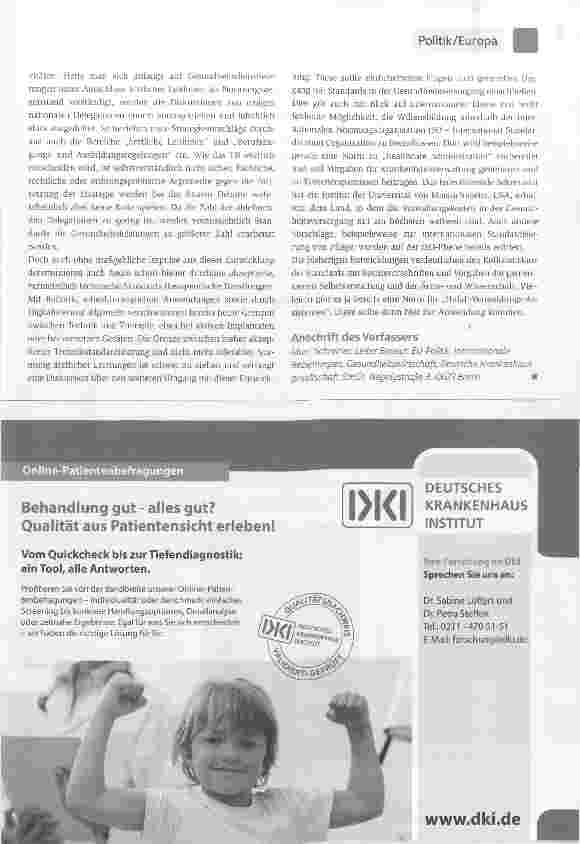 Vorschauseite 3: Standards auf Kollisionskurs