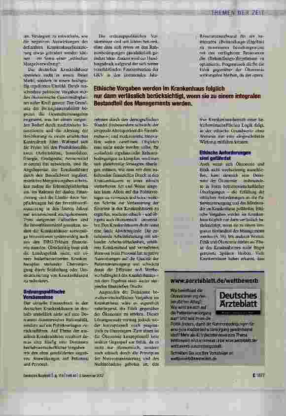 Vorschauseite 2: Ethische Mangelverwaltung