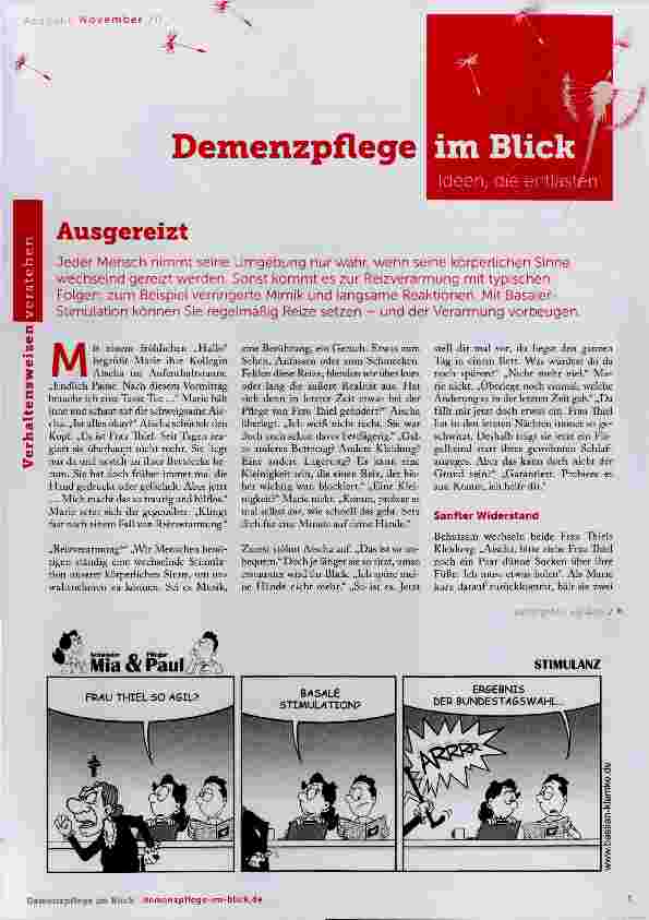Vorschauseite 1: Ausgereizt