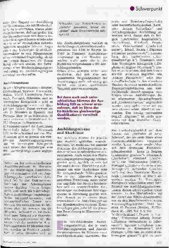 Vorschauseite 5: Theorie und Praxis der Krankenpflegeausbildung Pflegeausbildung in Europa - Gleichklang oder Disharmonie?