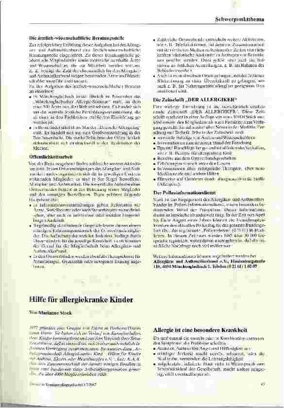 Vorschauseite 2: Selbsthilfegruppen stellen sich vor