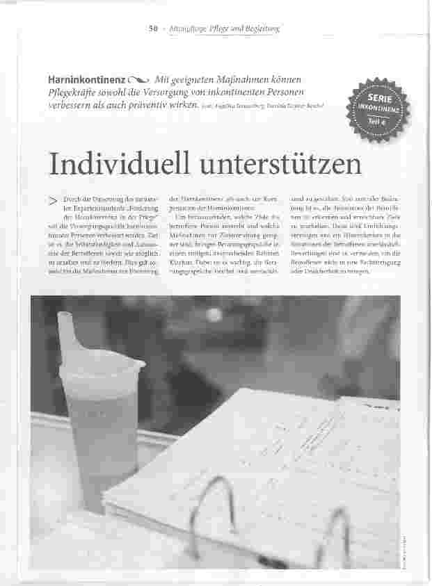 Vorschauseite 1: Individuell unterstützen