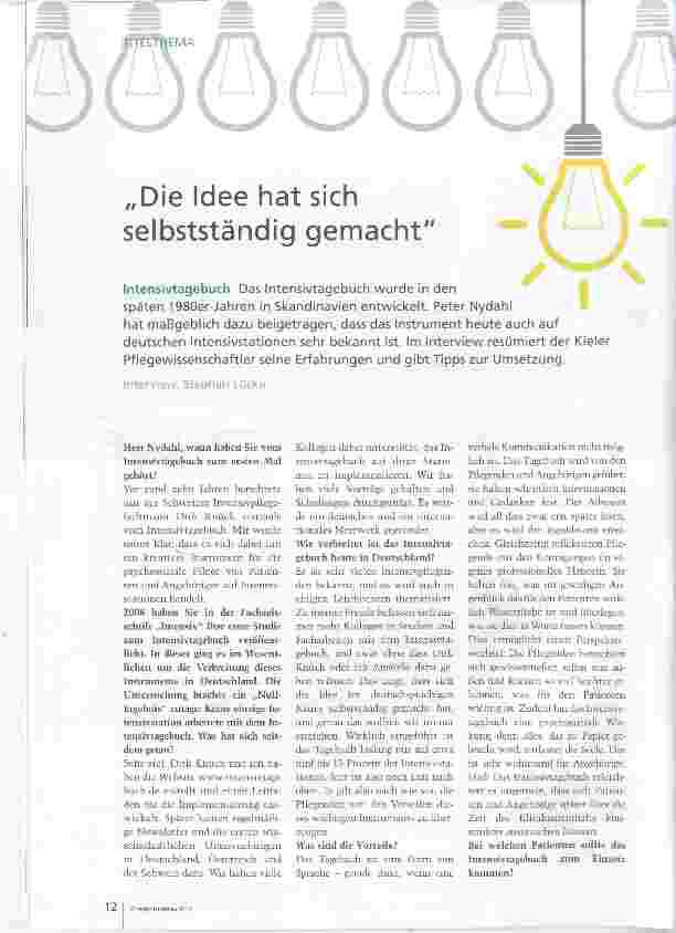 Vorschauseite 1: Die Idee hat sich selbstständig gemacht
