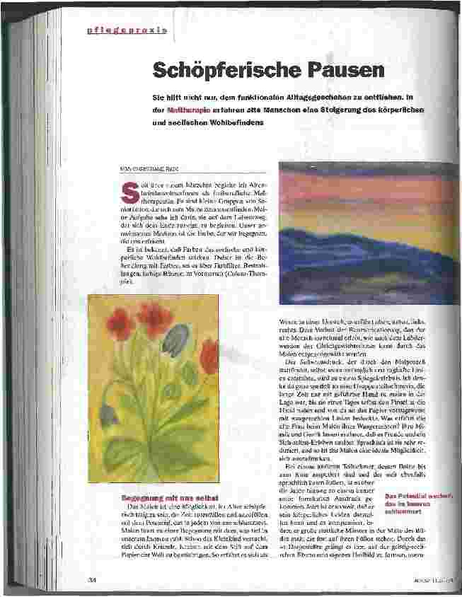 Vorschauseite 1: Schöpferische Pausen