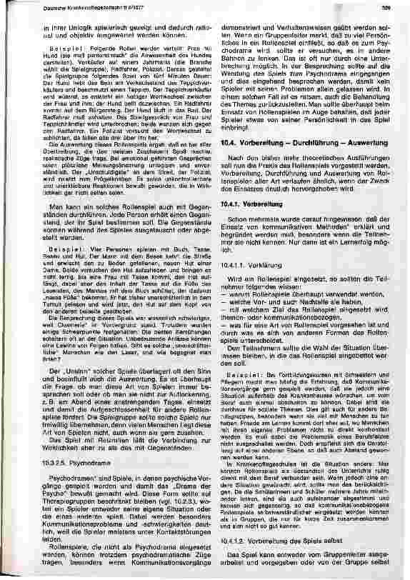 Vorschauseite 4: Die Gruppe und ihre Dynamik, das Rollenspiel