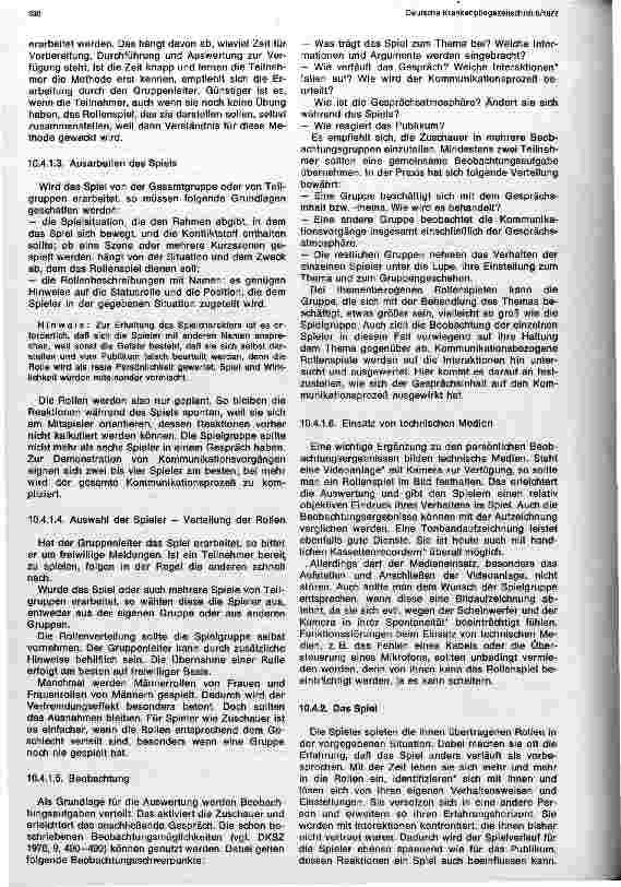 Vorschauseite 5: Die Gruppe und ihre Dynamik, das Rollenspiel