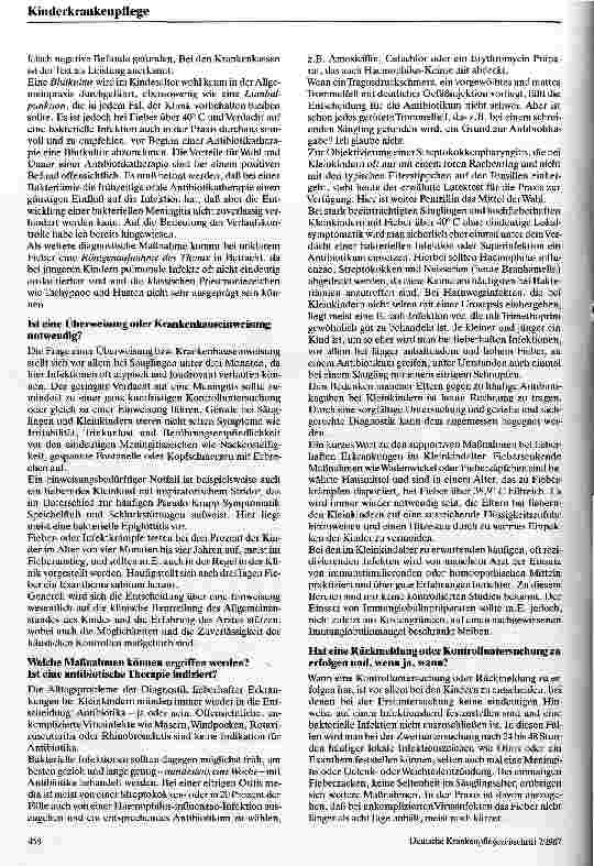 Vorschauseite 3: Fieberhafte Erkrankungen beim Kleinkind