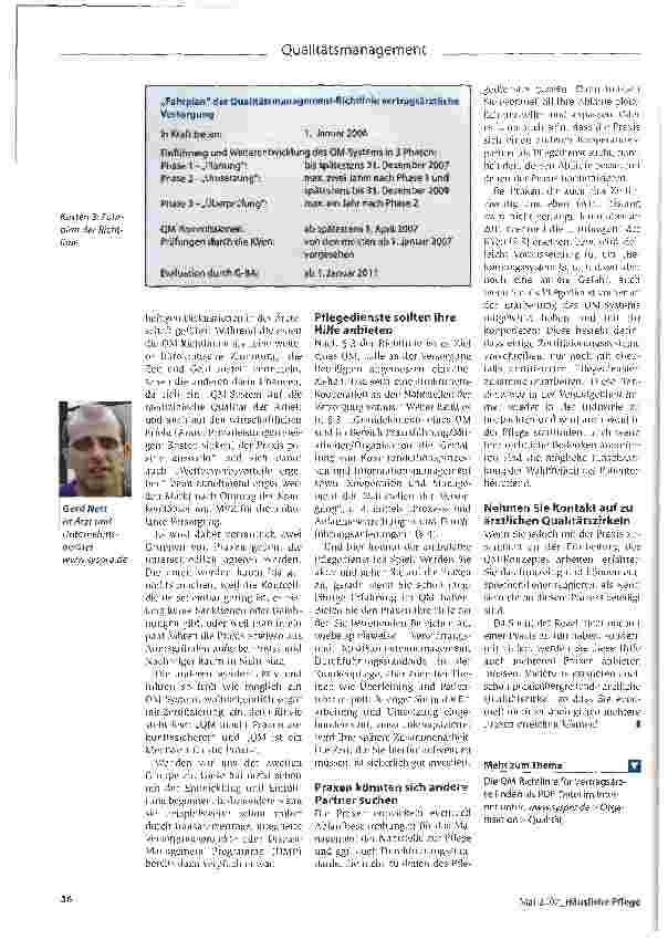 Vorschauseite 3: Gehen Sie auf die Praxen zu!
