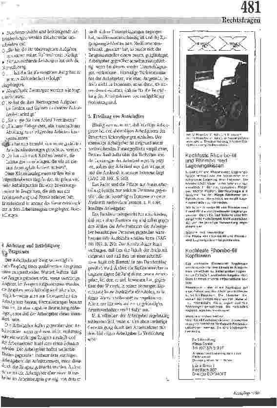 Vorschauseite 3: Grundsätze der Zeugniserteilung