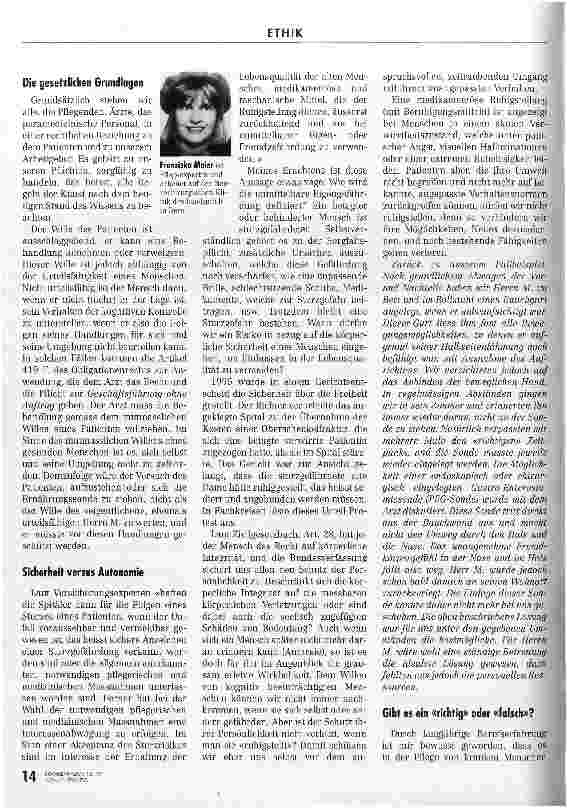 Vorschauseite 3: Die täglichen Dilemmas Ethisch-moralisches Handeln in der Pflege