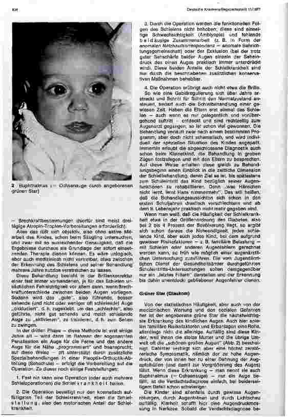 Vorschauseite 2: Früherkennung von Sehstörungen und Augenerkrankungen bei Säuglingen und Kleinkindern