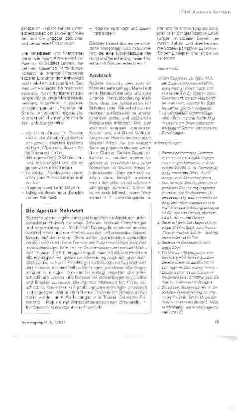 Vorschauseite 6: Sozialwelt macht Schule