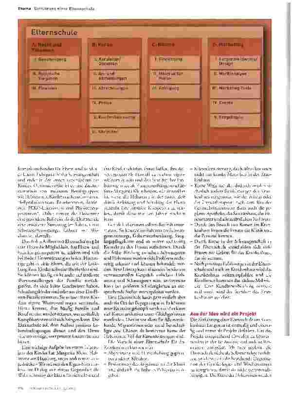 Vorschauseite 2: Eltern binden ist nicht schwer ...?