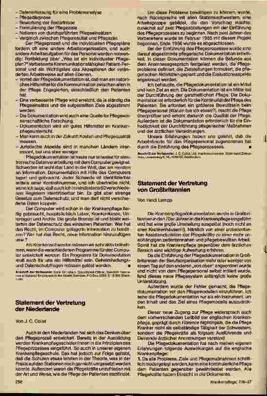 Vorschauseite 3: Welche Auswirkungen hat die Pflegedokumentation auf die Krankenpflege Podiumsdiskussion