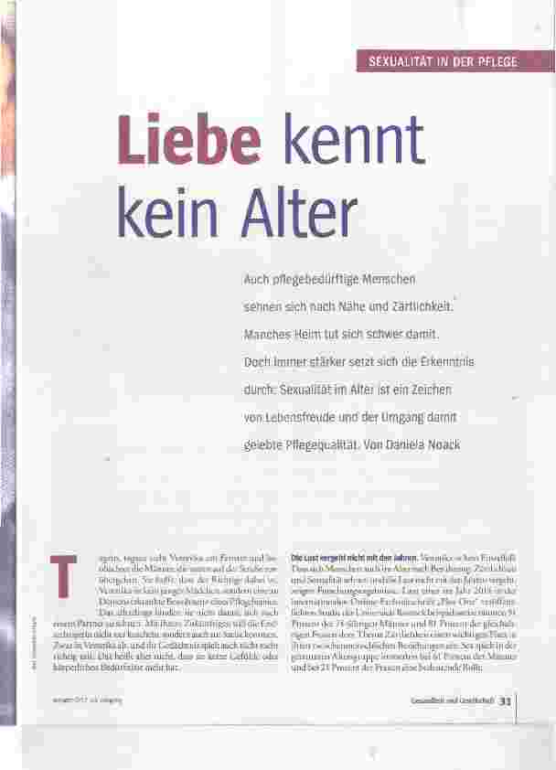 Vorschauseite 2: Liebe kennt kein Alter