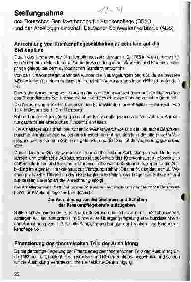 Vorschauseite 1: Stellungnahme