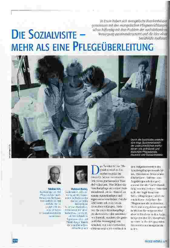 Vorschauseite 1: Die Sozialvisite - mehr als eine Pflegeüberleitung