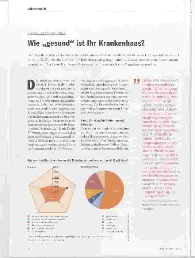 Vorschauseite 1: Wie „gesund“ ist Ihr Krankenhaus?