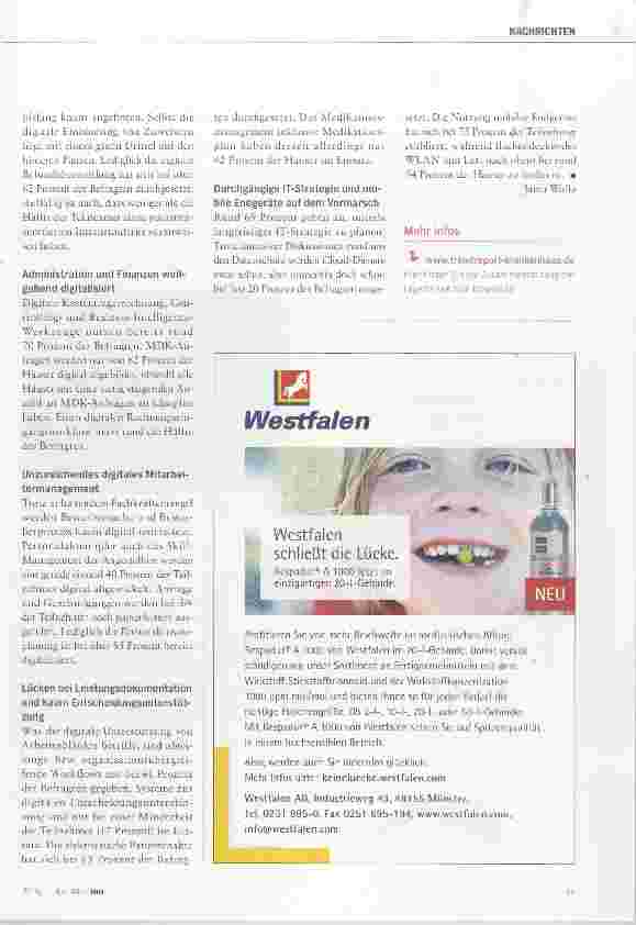 Vorschauseite 2: Wie „gesund“ ist Ihr Krankenhaus?