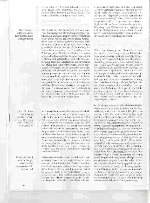 Vorschauseite 3: Die Kraftmessplatte als Methode zur Therapiesteuerung