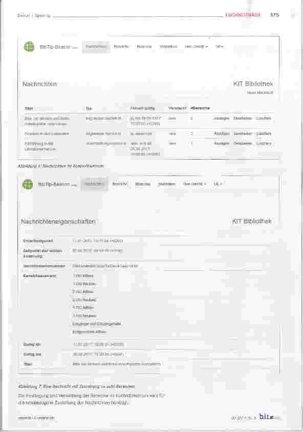 Vorschauseite 4: BibTip-Beacon - ein neuer ortsbezogener Informationskanal an der KIT-Bibliothek