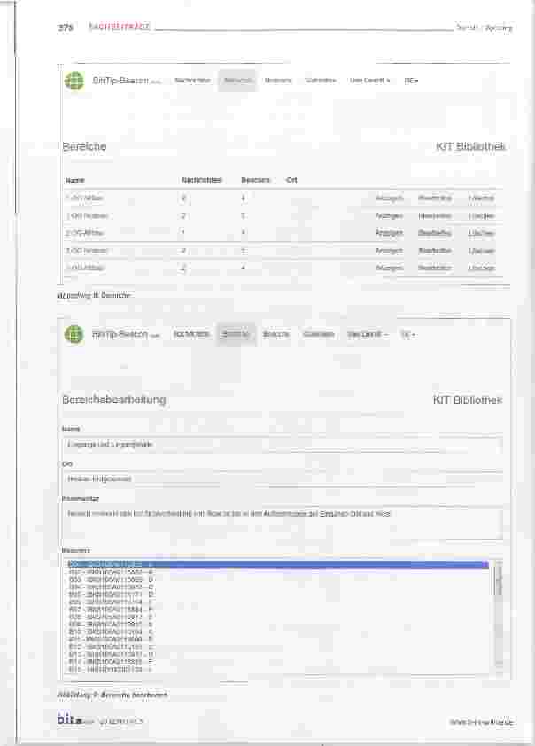 Vorschauseite 5: BibTip-Beacon - ein neuer ortsbezogener Informationskanal an der KIT-Bibliothek