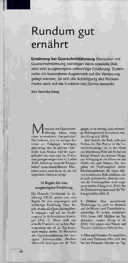 Vorschauseite 1: Rundum gut ernährt