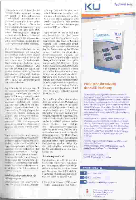 Vorschauseite 3: Eine Herausforderung zur Compliance!