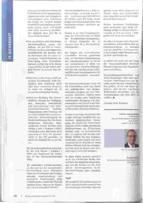 Vorschauseite 4: Eine Herausforderung zur Compliance!
