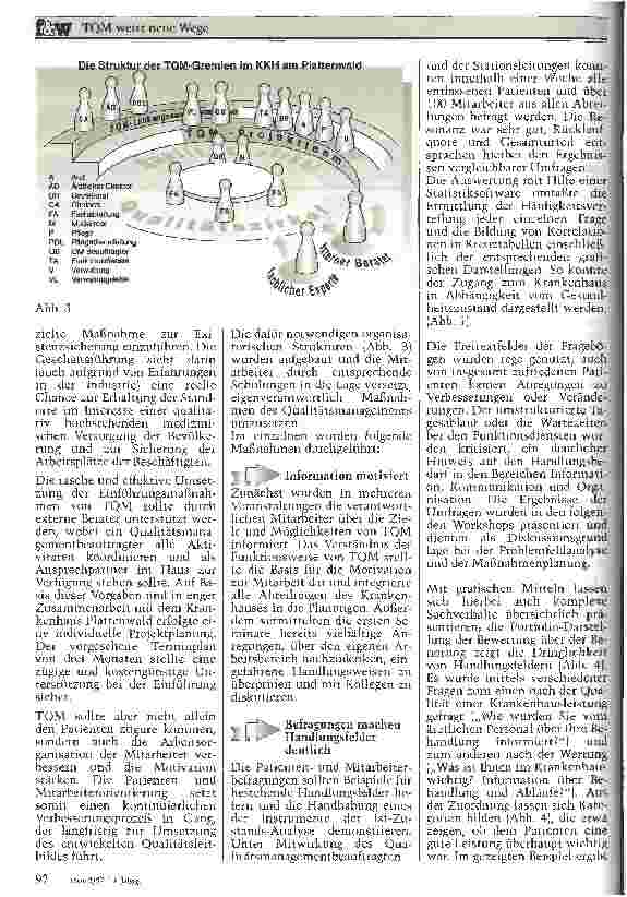 Vorschauseite 3: TQM weist neue Wege Erfahrungen der Klinik GmbH Landkreis Heilbronn, Bad Friedrichshall