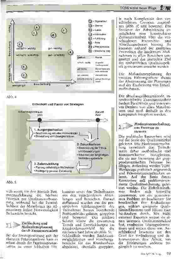 Vorschauseite 4: TQM weist neue Wege Erfahrungen der Klinik GmbH Landkreis Heilbronn, Bad Friedrichshall