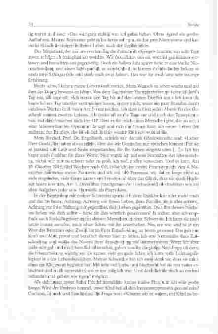 Vorschauseite 6: Lebendorganspende Ein persönlicher Erfahrungsbericht