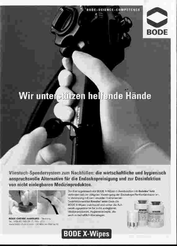 Vorschauseite 2: Hygienische Anforderungen an die flexible und starre Bronchoskopie - Aufbereitung von Bronchoskopen mit Zubehör