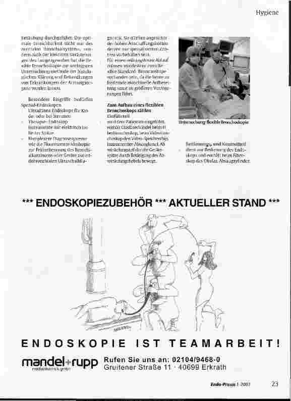 Vorschauseite 4: Hygienische Anforderungen an die flexible und starre Bronchoskopie - Aufbereitung von Bronchoskopen mit Zubehör