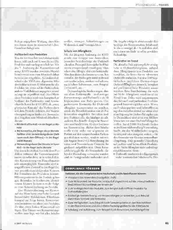 Vorschauseite 3: Heilberufe Pflegekolleg - 3. Teil Hautschutz in der Pflege