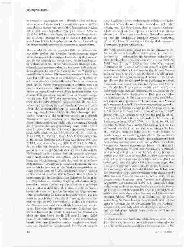 Vorschauseite 4: OLG Saarbrücken bestätigt Betriebserlaubnis für Doc Morris