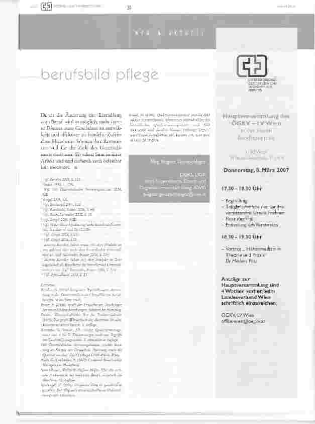 Vorschauseite 3: Die Neuorientierung des Berufsbildes Pflege im Dienstleistungssektor