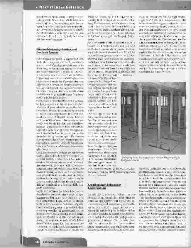 Vorschauseite 2: Bücherregale als Teil des Tragwerks