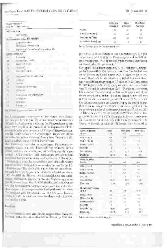 Vorschauseite 3: Der Pflegeaufwand in der Neurorehabilitation von Schlaganfallpatienten