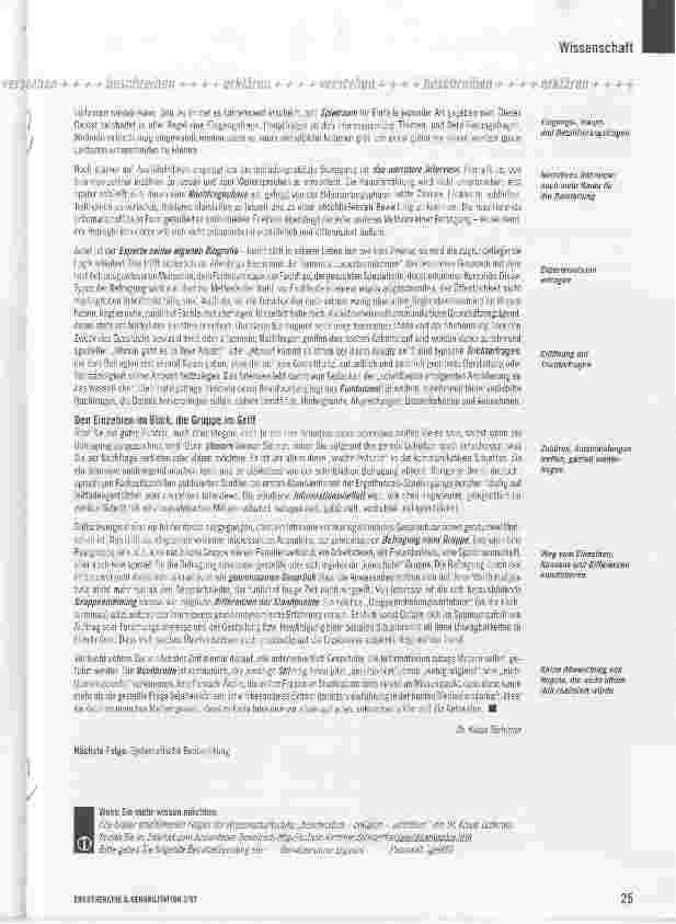 Vorschauseite 2: Folge 14: Das Interview